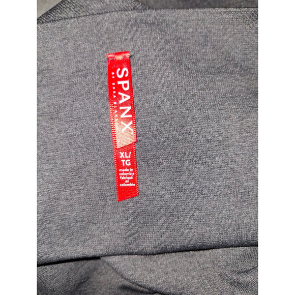 SPANX look at me now Charcoal Size XL slimming shaping activewear leggings - Picture 3 of 3